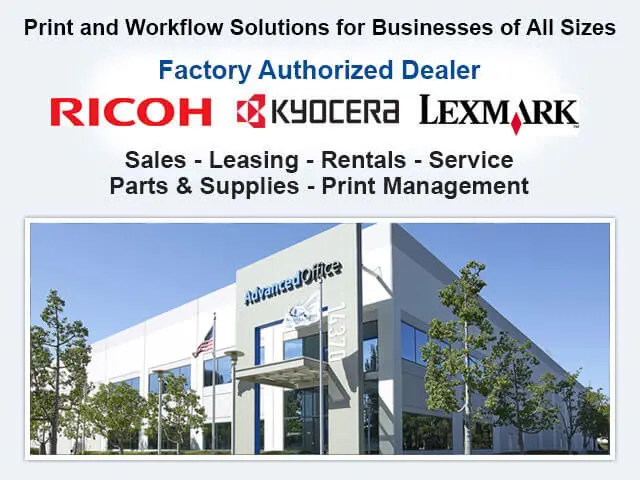 Orange County Printer & Copier Experts Los Angeles Kyocera Parts & Supplies